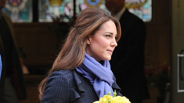 Manelka prince Williama Catherine (6. prosince 2012)