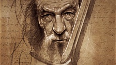 Plakát k filmu Hobit: Neoekávaná cesta - Gandalf