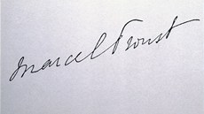 Podpis Marcela Prousta