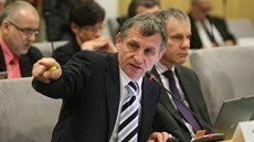Jiří Čunek (KDU - ČSL) tvrdil, že jeho lidé podporu komunistické vládě Jiří Čunek (KDU - ČSL) tvrdil, že jeho lidé podporu komunistické vládě