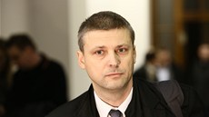 Poslanec Roman Pekárek stanul před Vrchním soudem v Praze (18. prosince 2012). Poslanec Roman Pekárek stanul před Vrchním soudem v Praze (18. prosince 2012).