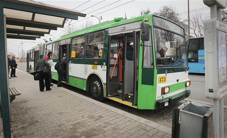 Poslední jízda trolejbusu koda 15Tr plzeskými ulicemi.