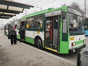 Poslední jízda trolejbusu Škoda 15Tr plzeňskými ulicemi. Poslední jízda trolejbusu Škoda 15Tr plzeňskými ulicemi.