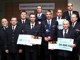 Pedvn ocenn Dobrovoln hasi roku 2012.