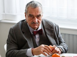 Karel Schwarzenberg vyrazil v rámci prezidentské kampan do Jiních ech (14....