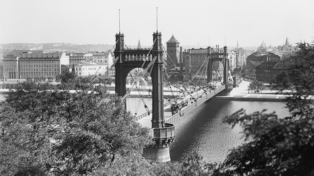 tefnikv most z Letn, ped rokem 1928