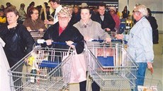 Supermarket Mana v roce 1991