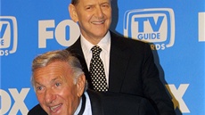 Americký herec Jack Klugman a jeho kolega Toy Randall