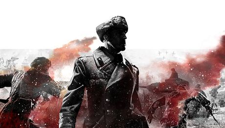 Propaganí materiál titulu Company of Heroes 2, který spadá do portfolia vydavatelství THQ.