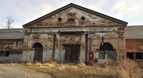 Památkov chránný ovín ze zámeckého areálu v Raduni na Opavsku.