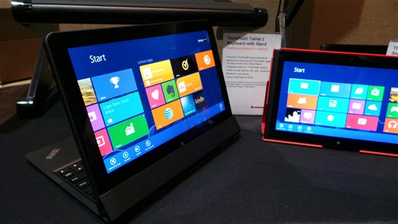 Windws 8 na tabletu ThinkPad Helix