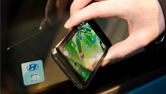 Vozy Hyundai bude ji brzy moné ovládat díky technologii NFC jen