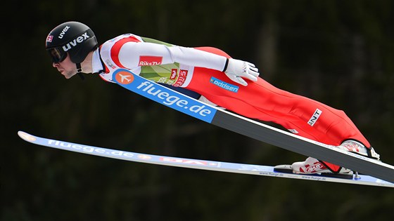 Norský skokan na lyích Anders Jacobsen na mstku v Innsbrucku