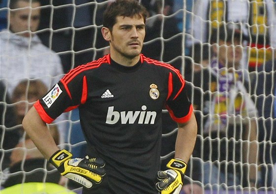 Iker Casillas v dresu Realu Madrid