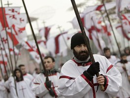 V Gruzii, kde se k pravoslaví hlásí 84 procenta obyvatel, pivítali Vánoce...