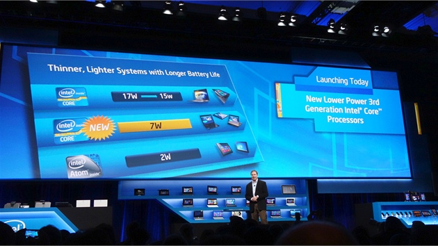 Intel ohlásil sníení energetické spoteby procesor ady Core tetí generace...