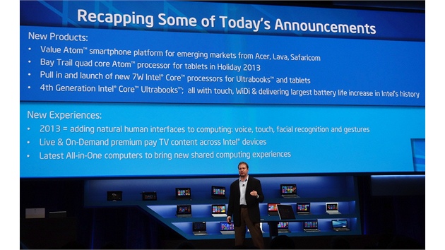 Tiskovka Intelu je na konci, poslední slide prezentace ji pehledn shrnuje....