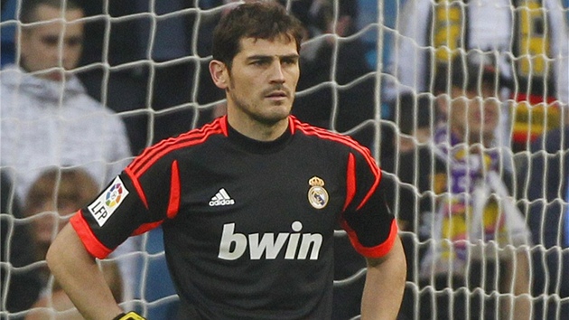 Iker Casillas v dresu Realu Madrid