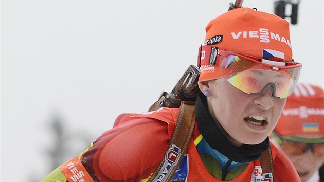 esk biatlonistka Veronika Vtkov