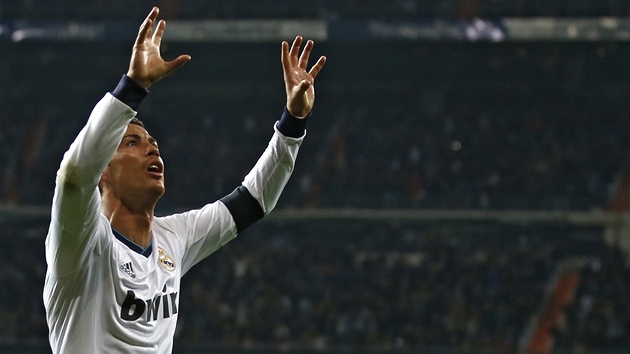 DKY, LIDI. Cristiano Ronaldo slav svoji trefu proti Realu Sociedad. 