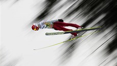 Polák Kamil Stoch pi kvalifikaci na mstku v Innsbrucku 