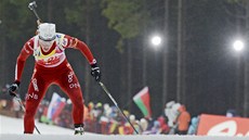 Norka Tora Bergerová skonila v biatlonové stíhace Oberhofu na tvrtém míst. 