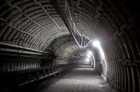 Takto vypadá nový tunel, který horníci prokopali na Karvinsku mezi doly Karviná