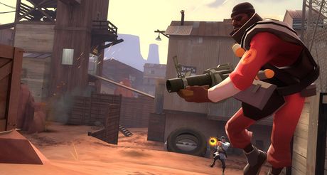 Grafika Team Fortress 2 je vjimen i pehledn.