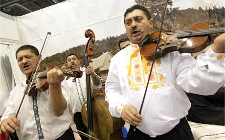 Lidová hudba má svou tradici zejména na Morav. Ilustraní snímek.