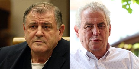 Vladimír Meiar a Milo Zeman