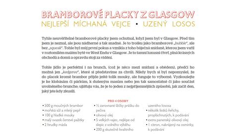 Recept na bramborov placky z Glasgow podle Jamieho Olivera 