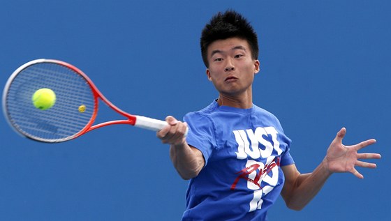 Wu Ti je prvním íanem v moderní ée na grandslamovém turnaji. Na Australian