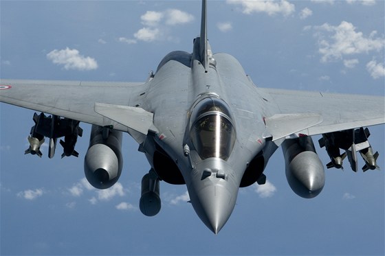 Letoun Rafale francouzských vzduných sil