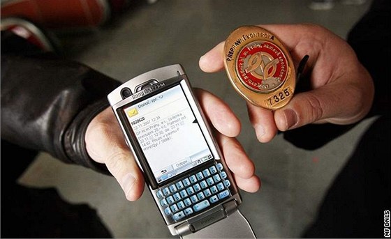 SMS jízdenka, ilustraní snímek