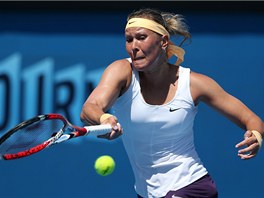 KONEC. esk tenistka Lucie Hradeck skonila ve dvouhe na Australian Open ve