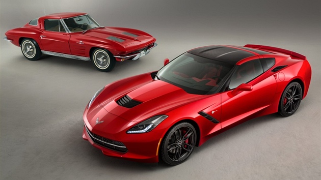 Corvette Stingray s legendrnm prvnm Sting Rayem