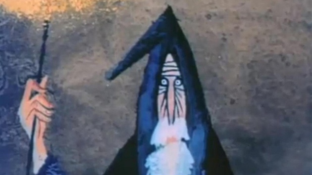 Gandalf v podn Adolfa Borna ve filmu Gegea Deitche The Hobbit (1966)
