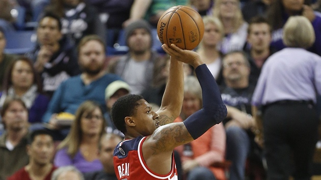 Bradley Beal v dresu Washingtonu Wizards