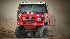 Princezna na dakarské rallye: Tatra 815 4x4 Aleše Lopraise Princezna na dakarské rallye: Tatra 815 4x4 Aleše Lopraise