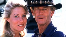 Paul Hogan a Linda Kozlowski se dali dohromady pi natáení filmu Krokodýl