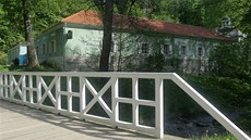 Romantický areál Lázniek v Tereziin Údolí u Nových Hrad na eskobudjovicku