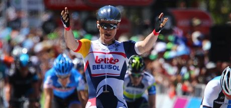 Nmecký cyklista André Greipel vyhrál v australské Tour Down Under tyi etapy.