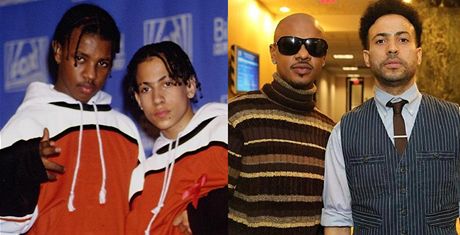 Chris Kelly a Chris Smith z dua Kris Kross v roce 1992 a 2013 