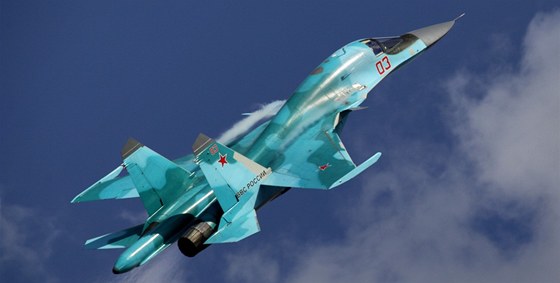 Ruská stíhaka Suchoj Su-34