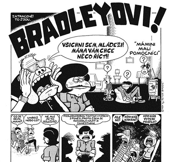 Ukázka z komiksu Bradleyovi