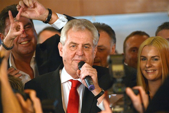Milo Zeman se stal novým prezidentem eské republiky. (26. ledna 2013)