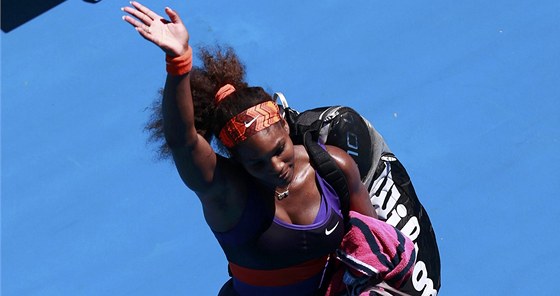 NASHLEDANOU. Serena Williamsová vypadla ve tvrtfinále Australian Open po