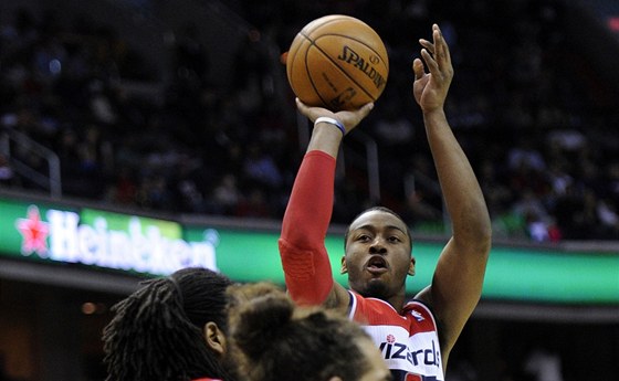 John Wall z Washingtonu Wizards pi stelb