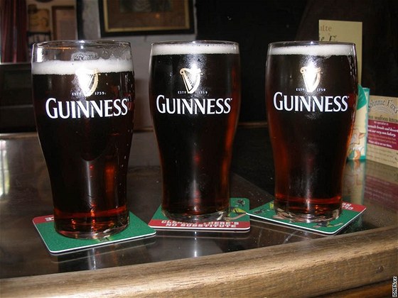 Irsko a pivo Guiness patí k sob