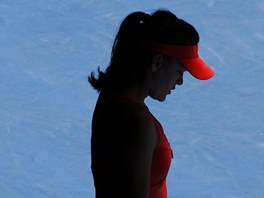 SMUTN POLKA. Agnieszka Radwask skonila na Australian Open ve tvrtfinle.